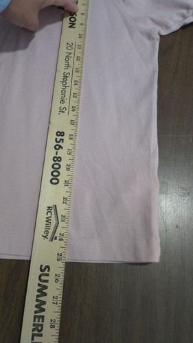 Lacoste Mens XL Classic Fit Pink Short Sleeve Polo Shirt - Picture 11 of 11