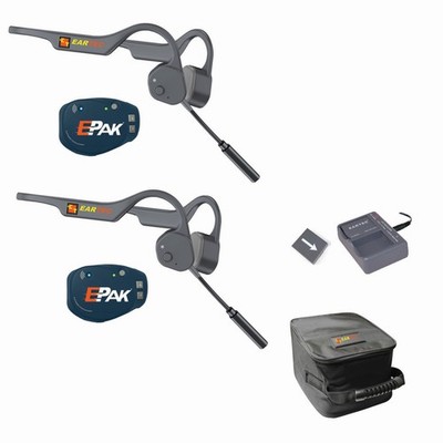 EARTEC EP2LZ E-PAK PRO Wireless Communication 2 Person Headset System