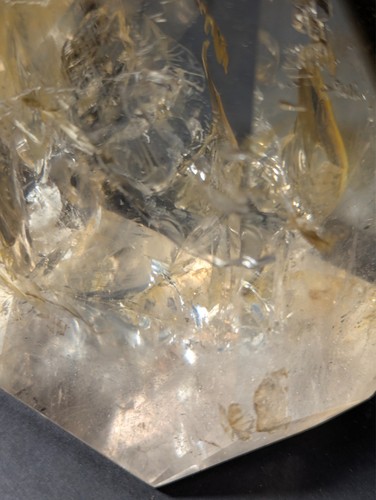 Natural Smokey Quartz Polished Point Tower – Collectible Golden Quartz Crystal - Picture 3 of 3