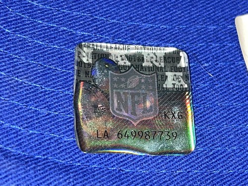 Buffalo Bills New Era 9Twenty Blue Red NFL Strap Back Retro Buffalo OSFM - Picture 10 of 12