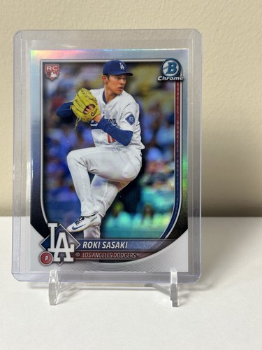 2025 Bowman Chrome #12 Roki Sasaki RED ROOKIE REDEMPTION REFRACTOR (RC)