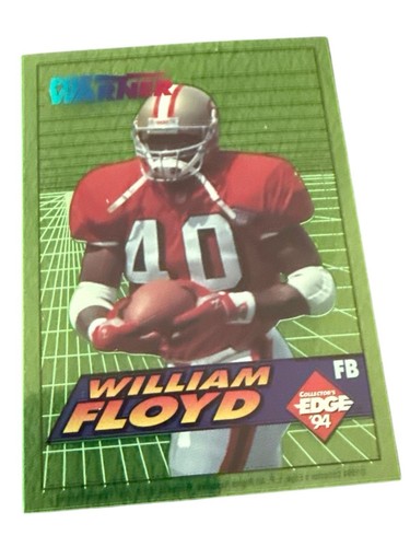 1994 Collector's Edge Pop Warner William Floyd Card #7 Rookie RC Football - Picture 1 of 3