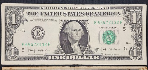 7 TOTAL OLD US CURRENCY BILLS $1 $2 $5 $10 $20 $50 & $100 DOLLAR FRN 1950 1953 - Picture 3 of 11