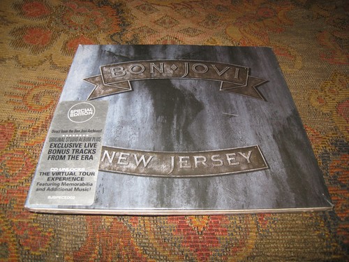 BON JOVI NEW JERSEY SONDEREDITION VERSIEGELT 2010 ACHTZIGER ROCK UK CD ALBUM.