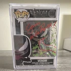 Funko Pop! Venom #888 Signed & remark by Sam de la Rosa w/ protector & JSA cert