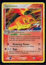 Pokemon EX UNSEEN FORCES - #17/115 Typhlosion - Reverse Holo - ENG - Near Mint