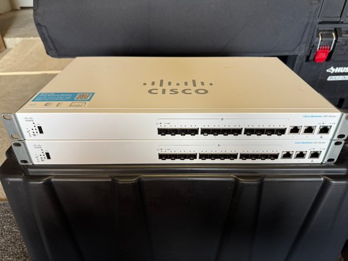 Cisco CBS350-12X switch di rete L3 gestito 10 GB SFP+ 12 porte + RJ45 3x disponibili - Foto 2 di 9