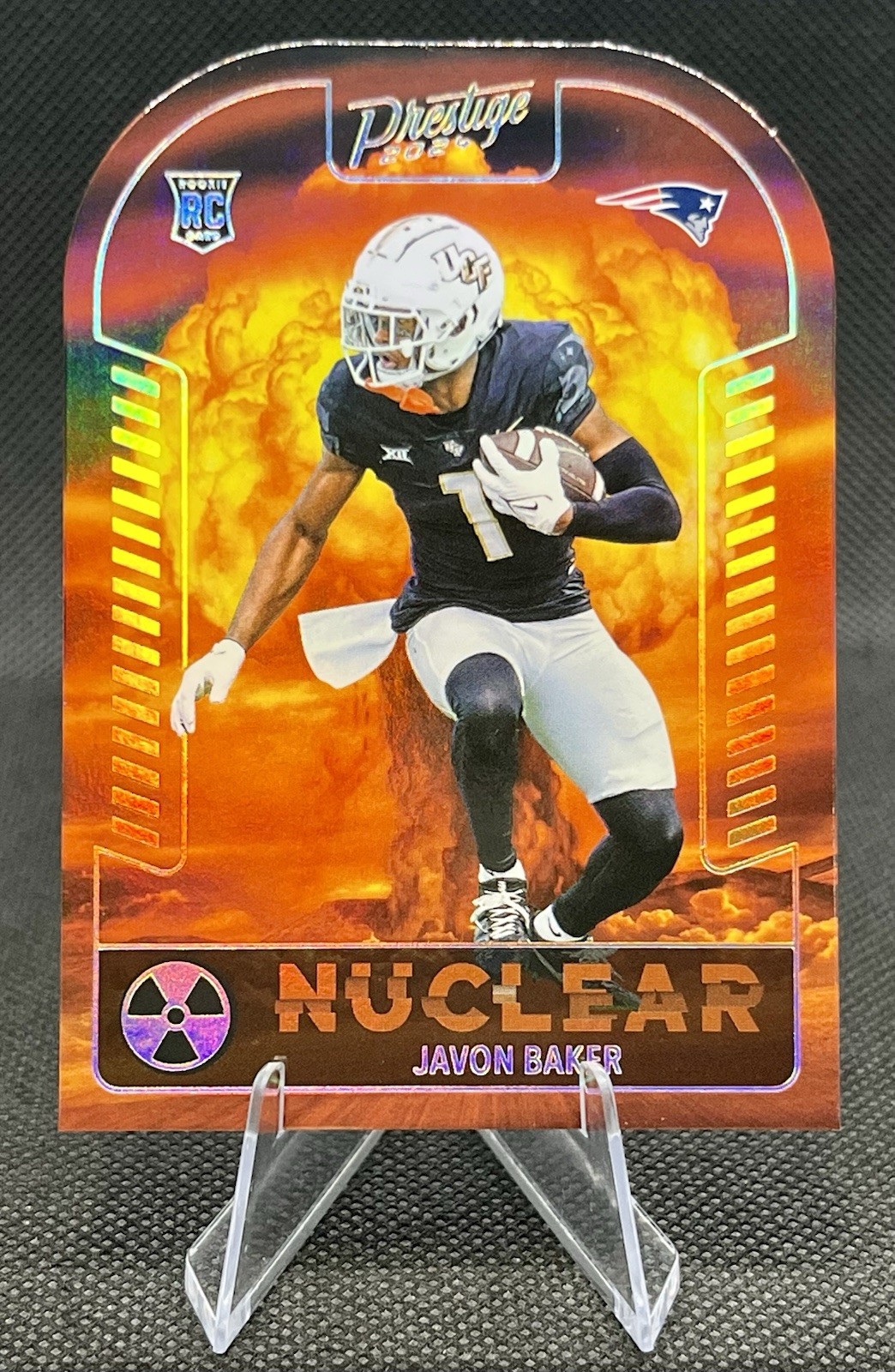 2024 Prestige Javon Baker Nuclear #14 Case Hit