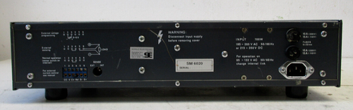 Regelbares Labornetzteil 60V 20A Delta Elektronika Power Supply SM6020 (LS-170)* - Bild 4 von 19