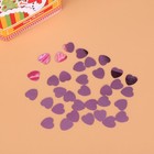 2000pcs 10mm Herzförmige dekorative Konfetti Hochzeit Pailletten Konfetti