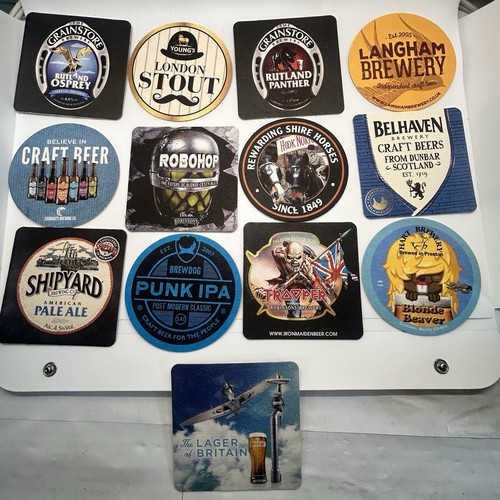 Lot Of 25 Cardboard Beer 🍺 IPA Coasters - Picture 2 of 3