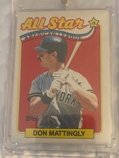 1989 Topps - All-Star Don Mattingly #397 Collector's Edition (Tiffany)