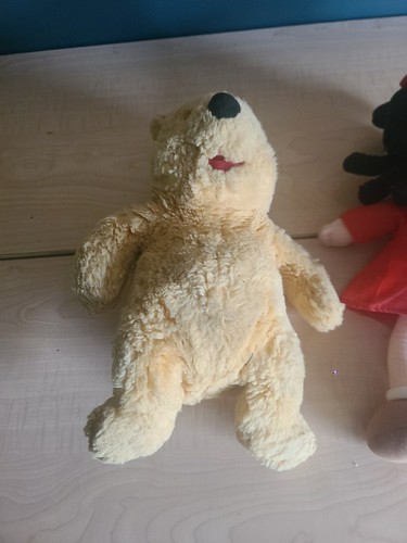 Little Lulu 16’’’ Peluche Bambola Vintage Golden Books Personaggio PIÙ VINTAGE WINNIE POOH - Foto 9 di 11