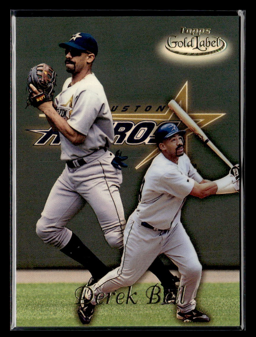 1999 Topps Gold Label #14 Derek Bell Card Houston Astros