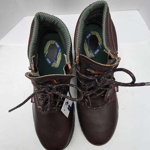 Thorogood 804-4711 Steel Toe Work Boots Size 10 E USA Made Slip Resistant EH NIB - Picture 6 of 14