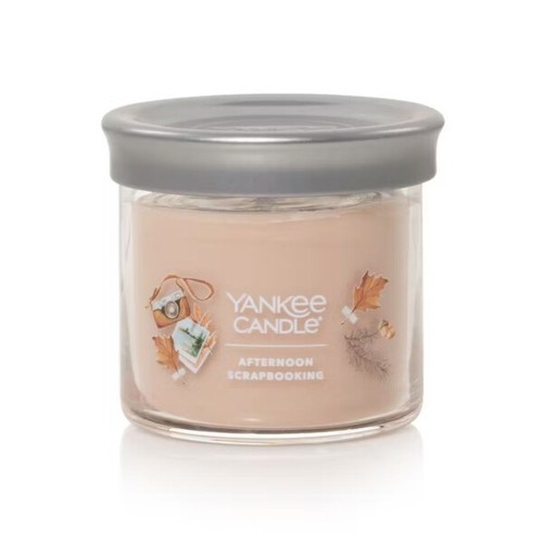 2 Yankee Candle Small Tumbler Single Wick Jar Candle, Afternoon Scrapbooking - Bild 2 von 2