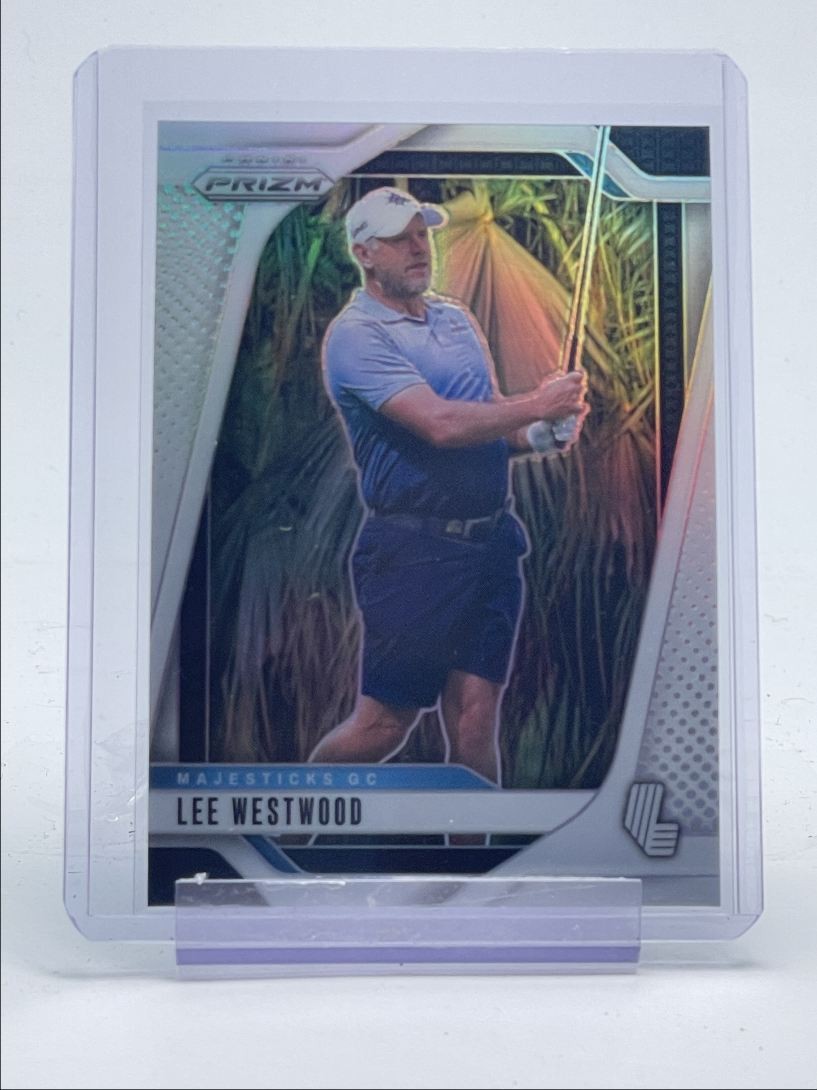 LEE WESTWOOD 2025 PANINI PRIZM LIV GOLF WHITE MAJESTICKS GC /36 Q0940