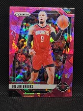 2024-25 Prizm Dillon Brooks Houston Rockets Pink Cracked Ice Prizm Card Mint