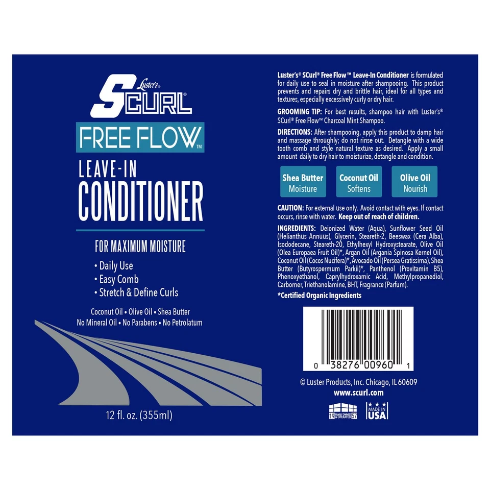 Acondicionador sin enjuague de flujo libre SCurl Foto 3 de 3