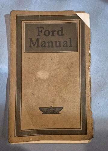 1914? FORD HANDBUCH Besitzer und Bediener Modell T BEDIENUNGSHEFT 