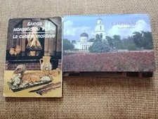 Moldova, set of postcards Chisinau - the capital of Moldova. Moldovan cuisine.