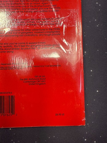 TSR Top Secret: Agent 13 Sourcebook 1988 TSAC2 Factory Shrink Wrapped - Read - Picture 10 of 11