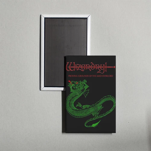 Wizardry Proving Grounds of the Mad Overlord Mini Video Game Fridge Magnet