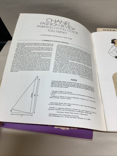 Tom Tierney Lot Of 10, & Erte Rendered By Susan Johnston Paper Dolls Uncut Books - Picture 22 of 23