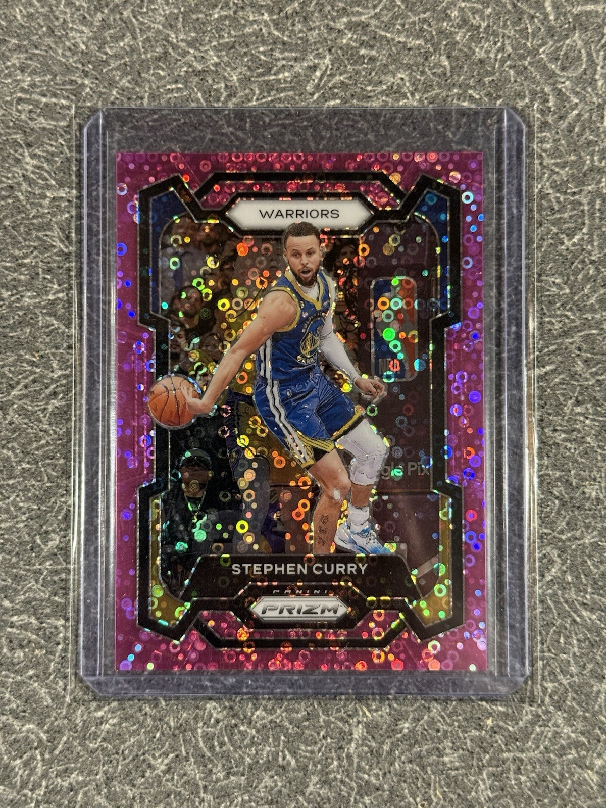 2023 Panini Prizm Stephen Curry Pink Disco 13/50 #119 Mint