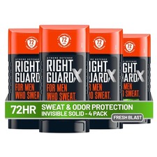 Right Guard Xtreme Defense Deodorant Gel Fresh Blast 72 Hour Odor Control 4 Pack
