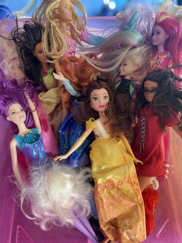 Barbie Puppe Set (x8) - Jojo Siwa/Frozen