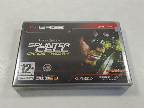 TOM CLANCY S SPLINTER CELL CHAOS THEORY N-GAGE FR (NEUF - BRAND NEW) - Bild 5 von 6
