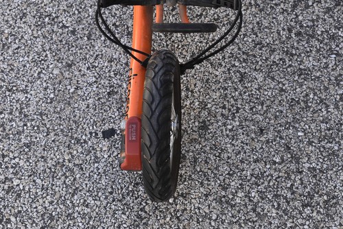 Clic Gear ClicGear Orange 3-Spoke Wheel Push Golf Cart "As IS" " Please Read" - Picture 3 of 22