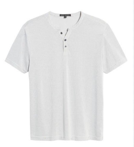 Robert Barakett Magog SS Henley Light Wine Kurzarm Shirt Gr. L - Bild 11 von 11