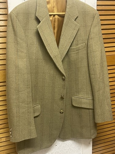 Esclusivo tweed VANTAGE SASSONE TAILORED-BLADEN -BUCKINGHAM-JKT-U.K-44L EUR-54” - Foto 17 di 24