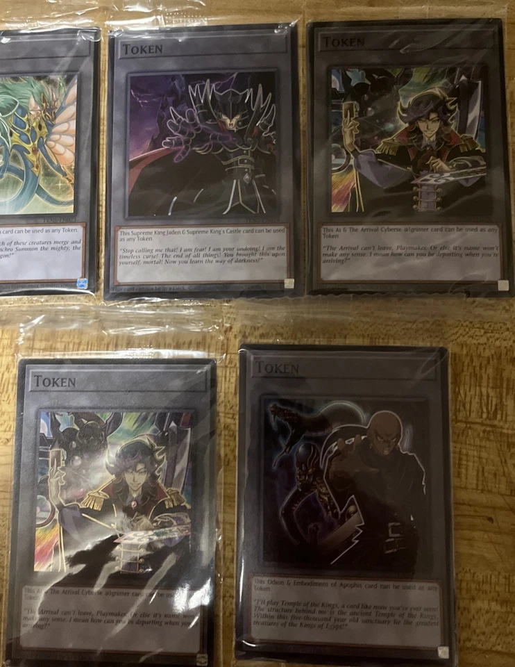 7 sealed Token Cards MTG 1st edition Yugioh Supreme darkness,  Alliance Insight - Image 4 of 4