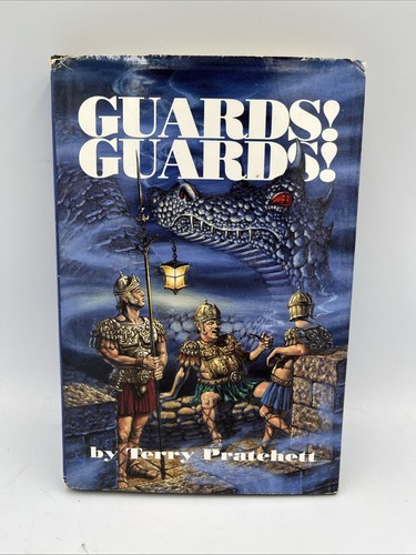 Guards Guards By Terry Pratchett • 1989 1st Edition • HC/DJ • Good