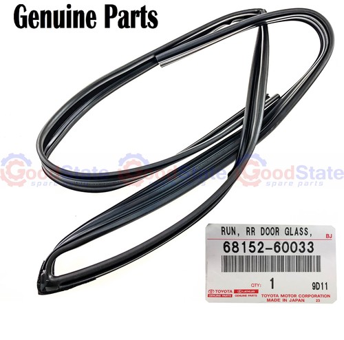 Genuine Toyota LandCruiser UZJ100 Front Rear Bailey Channel Rubber Kit - Picture 13 of 15