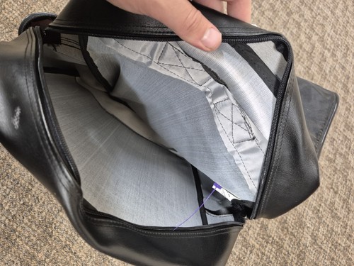 Mochila bolsa de hockey vintage de los años 90 Detroit Red Wings NHL mercancía coleccionable para fanáticos - Imagen 8 de 10