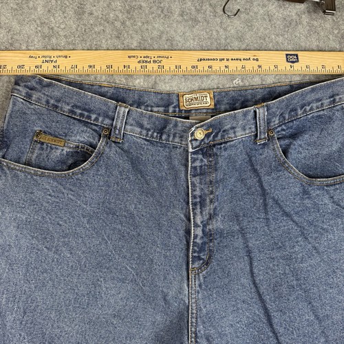 C.E. Pantalones de mezclilla de carpintero forrados de franela Schmidt para hombre talla 42 x 32 100 % algodón - Imagen 11 de 14