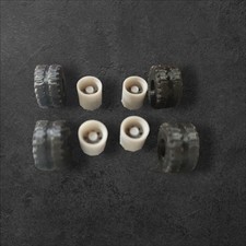 Custom xtraction 4x4 rim and tire set 4 rims and 4 tires truck not included 