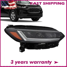 LED Headlight For 2023-2025 Honda HR-V HRV Right Passenger Side Black Housing