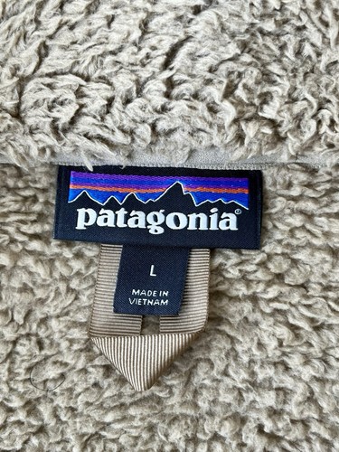 Pile Patagonia taglia grande Los Gatos 1/4 zip mojave kaki escursionismo campeggio - Foto 4 di 6