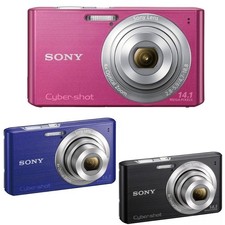 SonyCyberShot DSC-W610 4.0x Optical Zoom 14.1 Megapixel CCD Retro Digital Camera