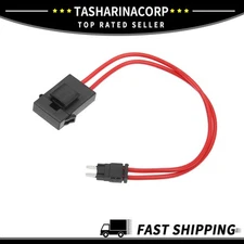 Universal Piece of 1 Plastic,Metal Black, Red 32V 20A Fuse Holder Tap Adapter