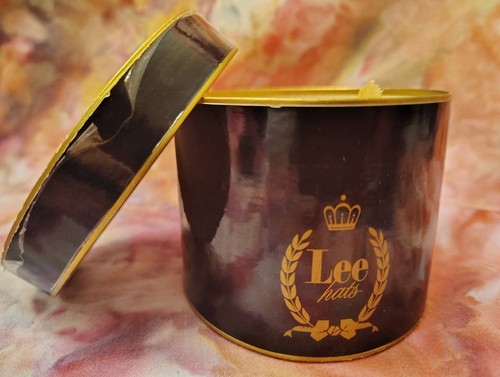 Rare Vintage Lee Salesman Sample Hat With Box Black - Picture 2 of 5