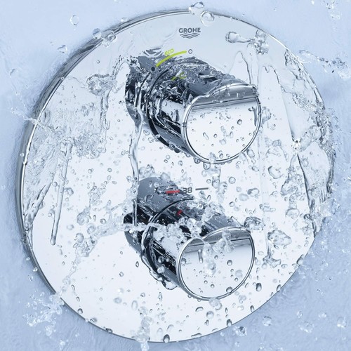 Grohe 19354001 GROHTHERM 2000 BATIDORA DE DUCHA TERMOSTÁTICA solamente acabado - Imagen 2 de 5