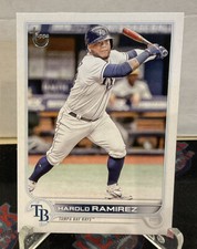 2022 Topps Update Harold Ramirez US67 Vintage Stock Parallel 47/99 Rays