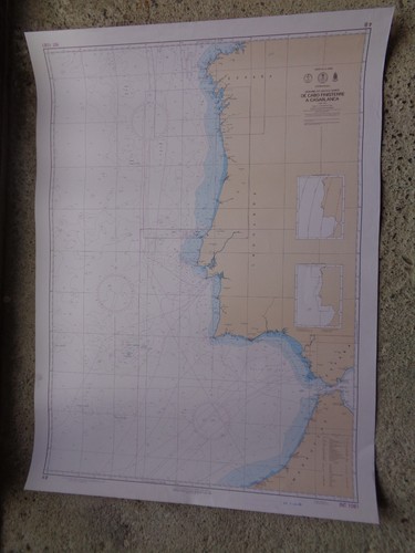 Marine Map / From Cabo Finisterre To Casablanca 1995 Portugal