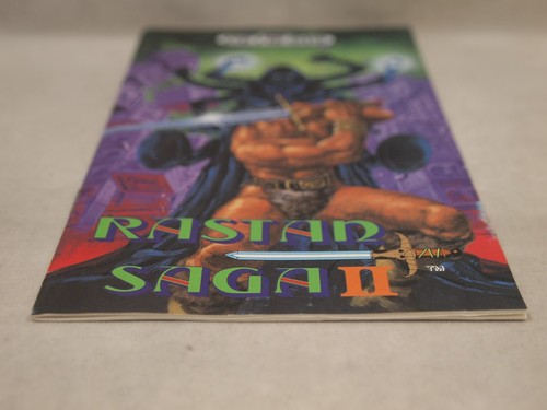 Rastan Saga II (SEGA Genesis) Authentic MANUAL ONLY - Picture 5 of 6